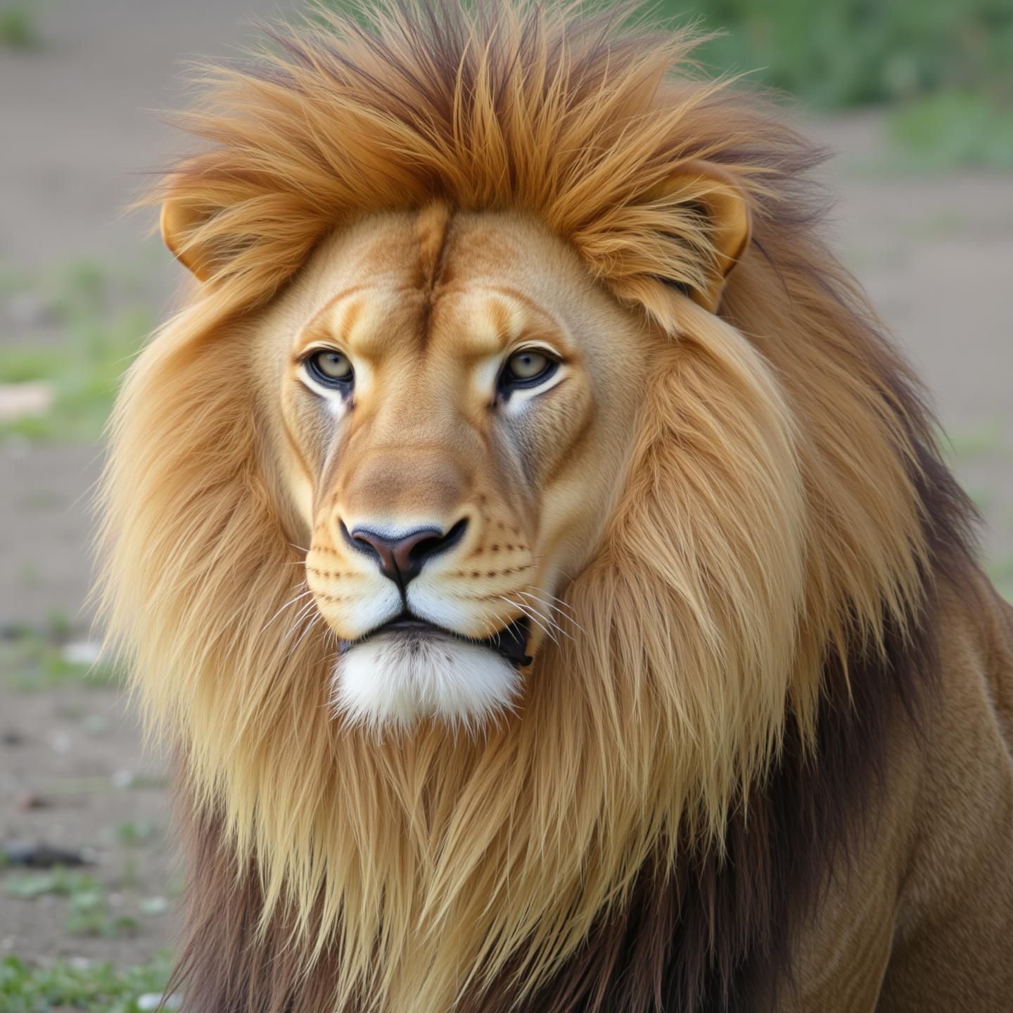Generated image for: A lion